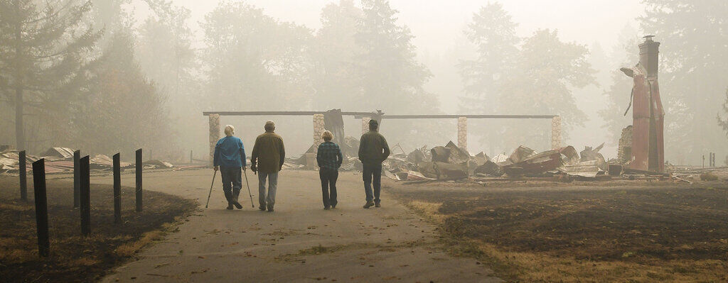 APTOPIX Western Wildfires